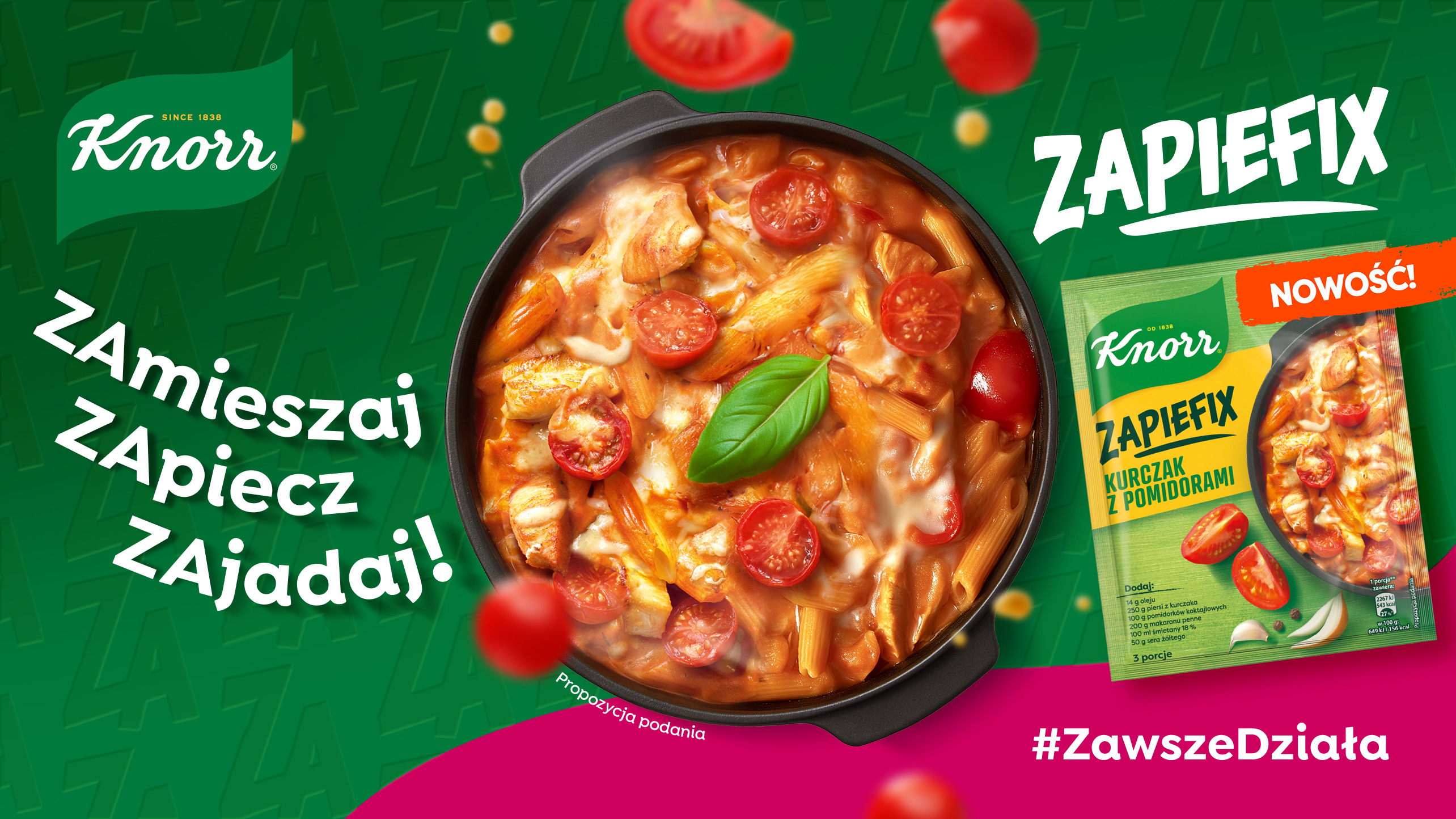 Knorr Zapiefix – zamieszaj, zapiecz, zajadaj!