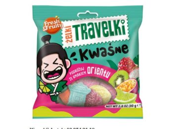 Żelki Travelki od marki Fresh&Fruity rozszerzają linię o wariant kwaśny!