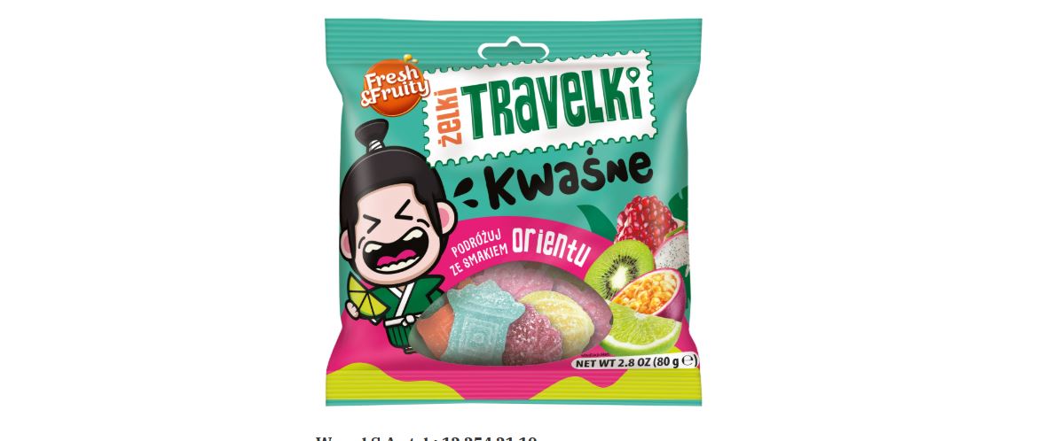 Żelki Travelki od marki Fresh&Fruity rozszerzają linię o wariant kwaśny!