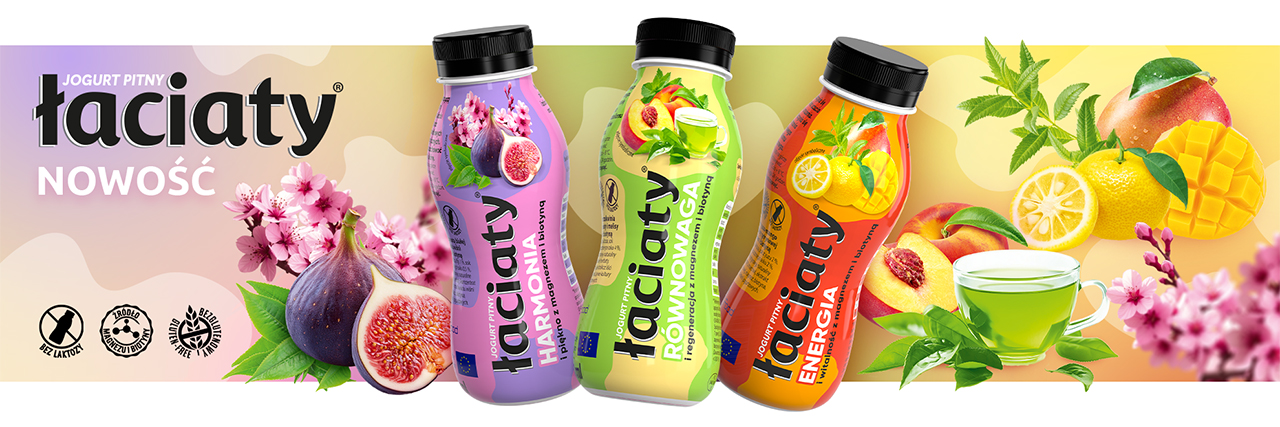Nowe jogurty funkcjonalne marki Łaciate. Wspierają równowagę ciała i umysłu
