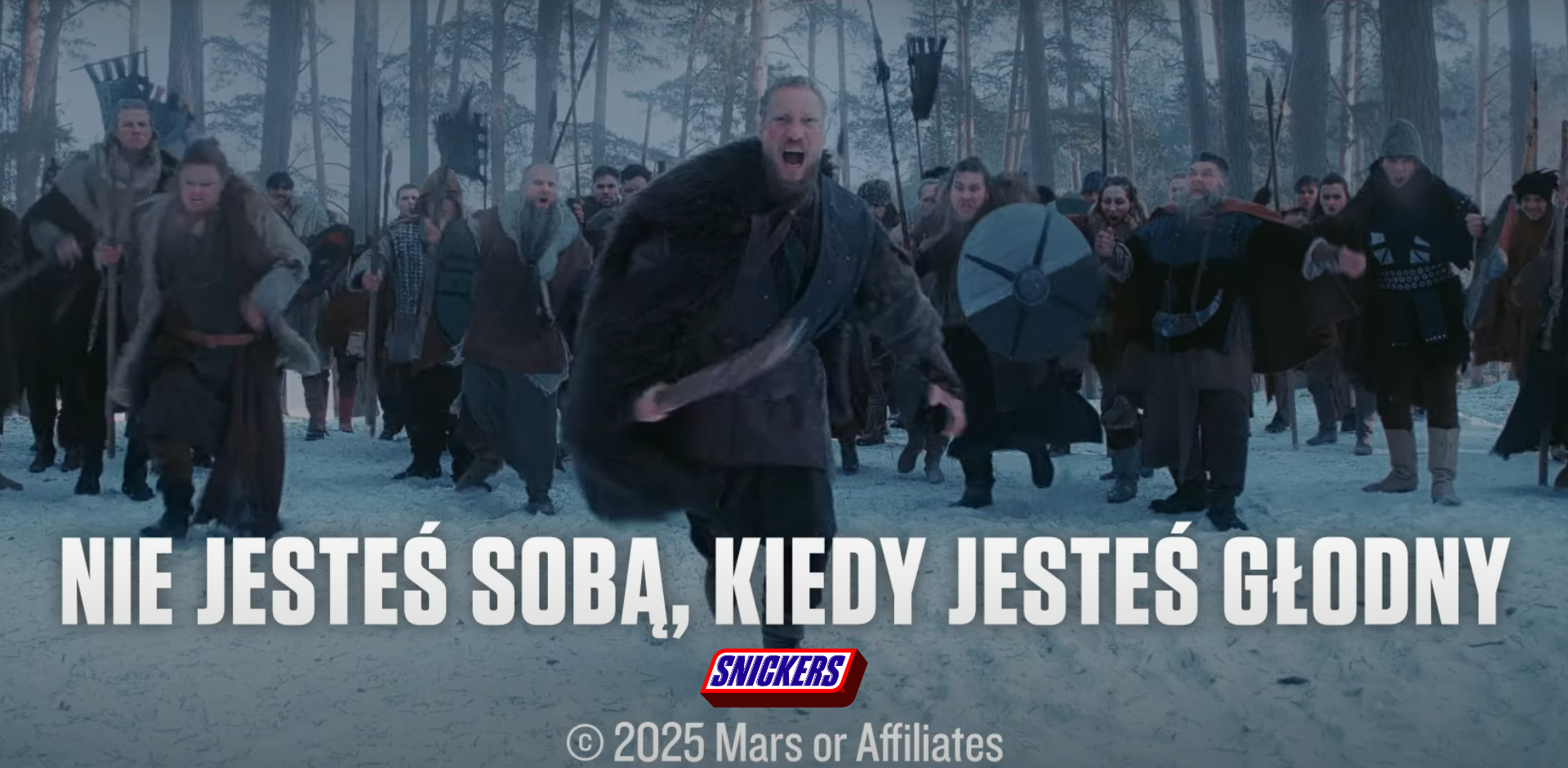 Nowa odsłona kultowej kampanii Snickers® – José Mourinho jako przywódca wikingów