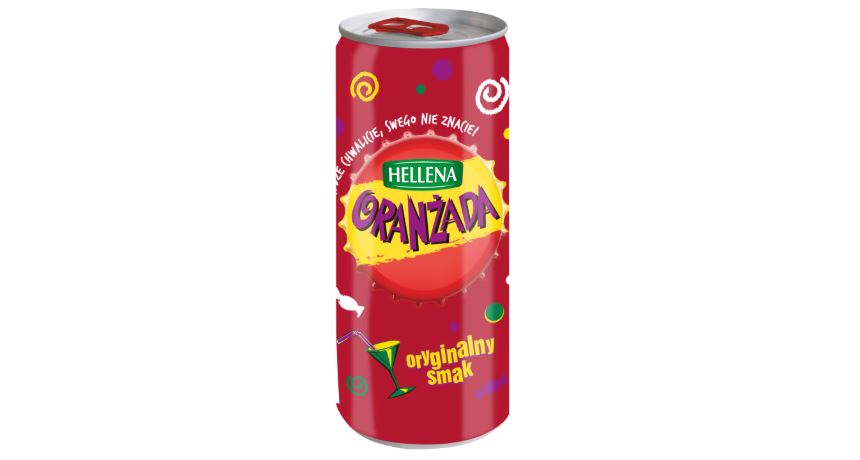 Nowy format Oranżady Hellena do kupienia w sieci Żabka