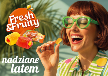 „Fresh & Fruity – galaretki nadziane latem” – Nowa kampania marki Fresh & Fruity