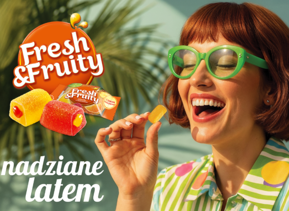„Fresh & Fruity – galaretki nadziane latem” - Nowa kampania marki Fresh & Fruity
