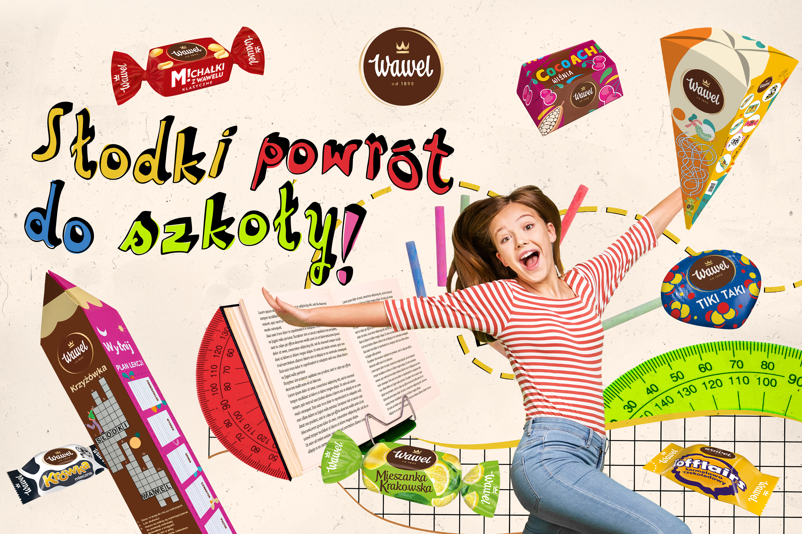 Słodki powrót do szkoły ze słodyczami Wawel!