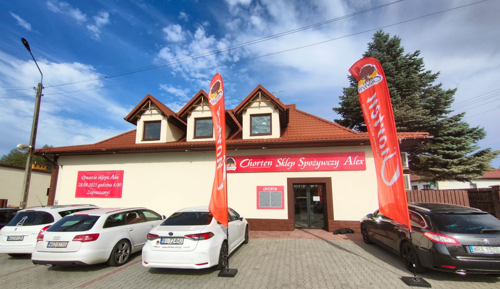 Otwarcie nowego sklepu Chorten w Mazowieckiem