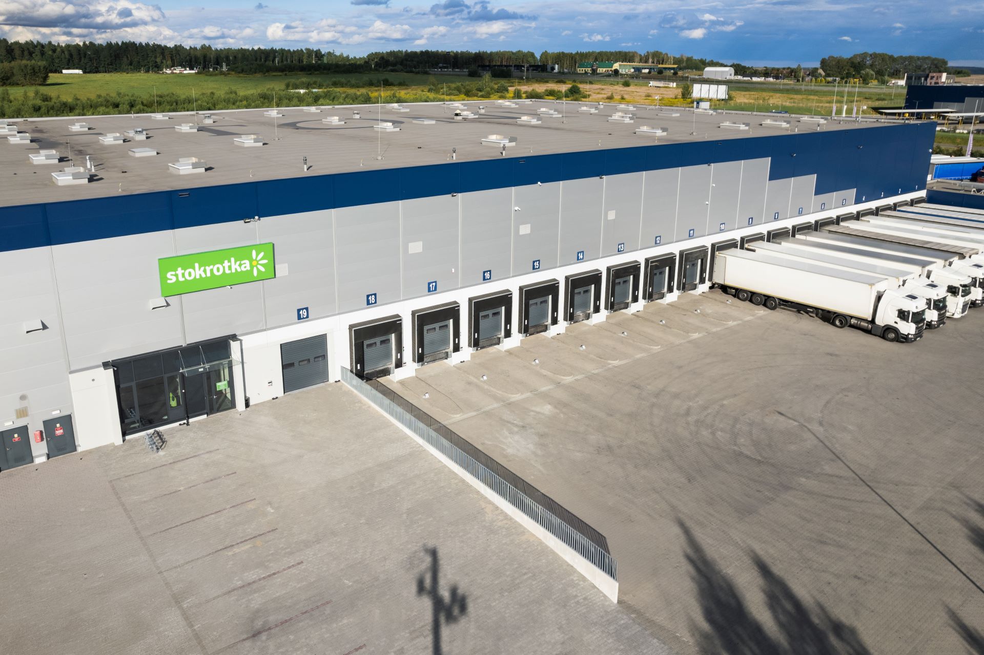 Nowy magazyn Stokrotki w Olsztynie