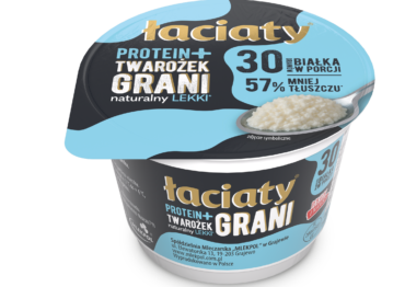 Mlekpol stawia na białko – nowy twarożek grani Łaciaty Protein+ już na sklepowych półkach