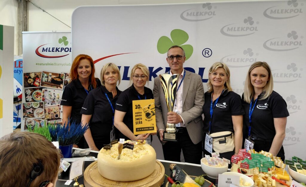 Nagrody dla Mlekpolu na jubileuszowym Ogólnopolskim Święcie Sera