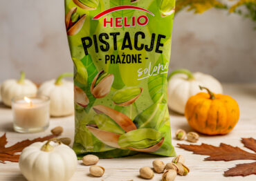 Helio: Pistacje prażone solone – naturalna energia i odporność na chłodne jesienne dni