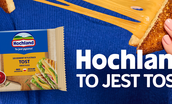 Hochland serwuje przepis na uśmiech. Ruszyła nowa kampania marki „Hochland. To jest tost!”