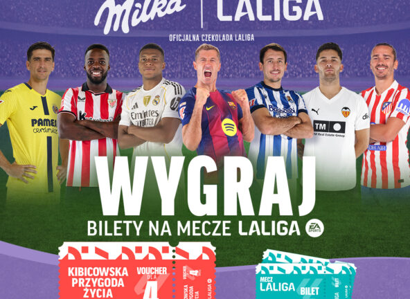 Milka oficjalną czekoladą LALIGA w Polsce – zaskakująca współpraca łącząca futbol i czekoladę
