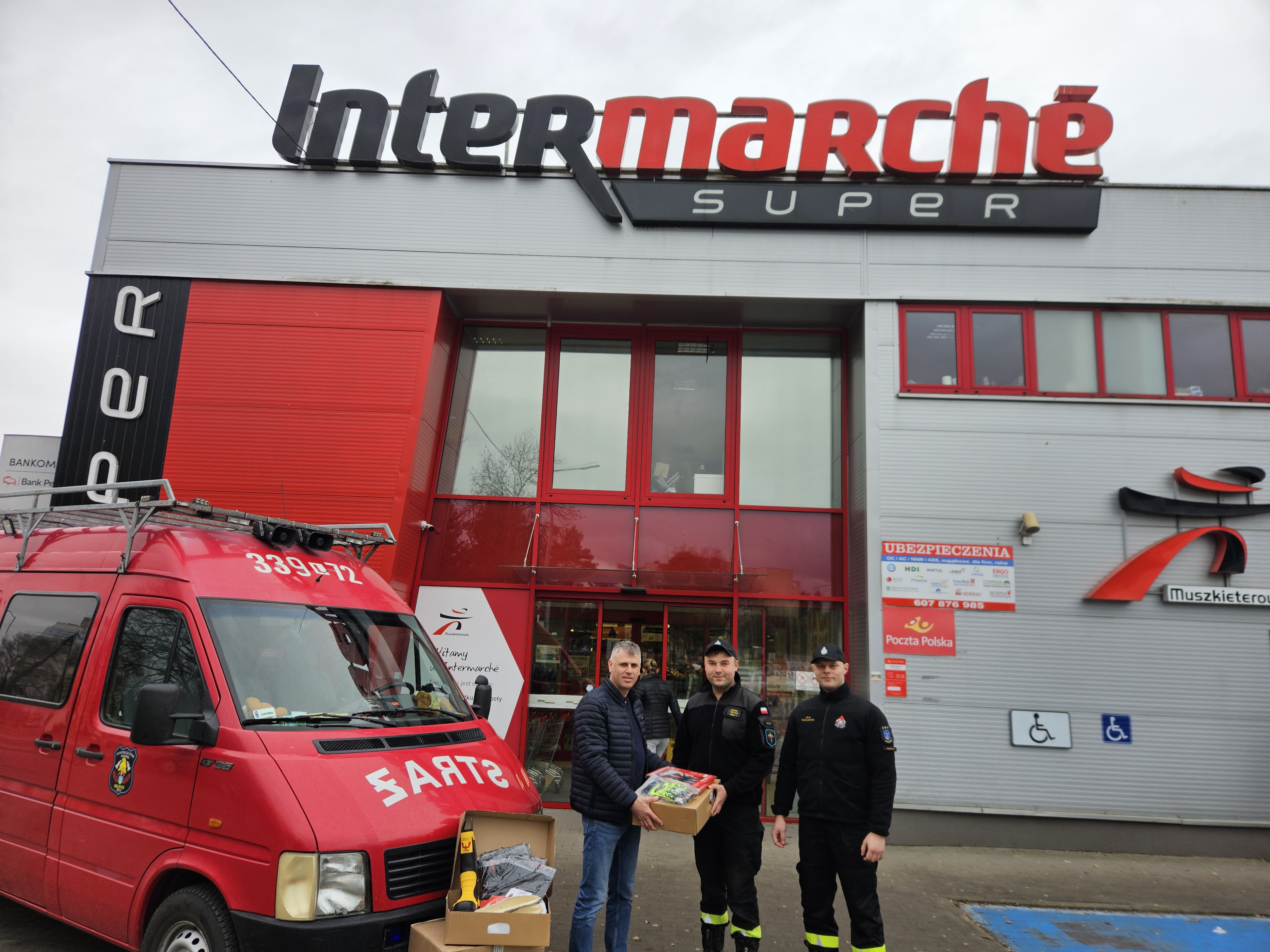 Grupa Muszkieterów przekazała ponad milion złotych na wsparcie OSP