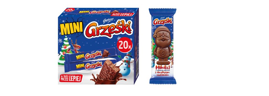 Grześki na Święta! Nowy Czekoladowy Mikołaj i inne słodkości w wyjątkowej ofercie