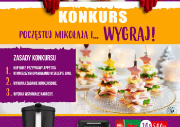 Appetita wystartowała z nowym konkursem „Poczęstuj Mikołaja i… WYGRAJ!”