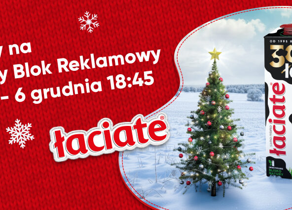 Łaciate w Mikołajkowym Bloku Reklamowym. Mlekpol kolejny raz wspiera Fundację Polsat