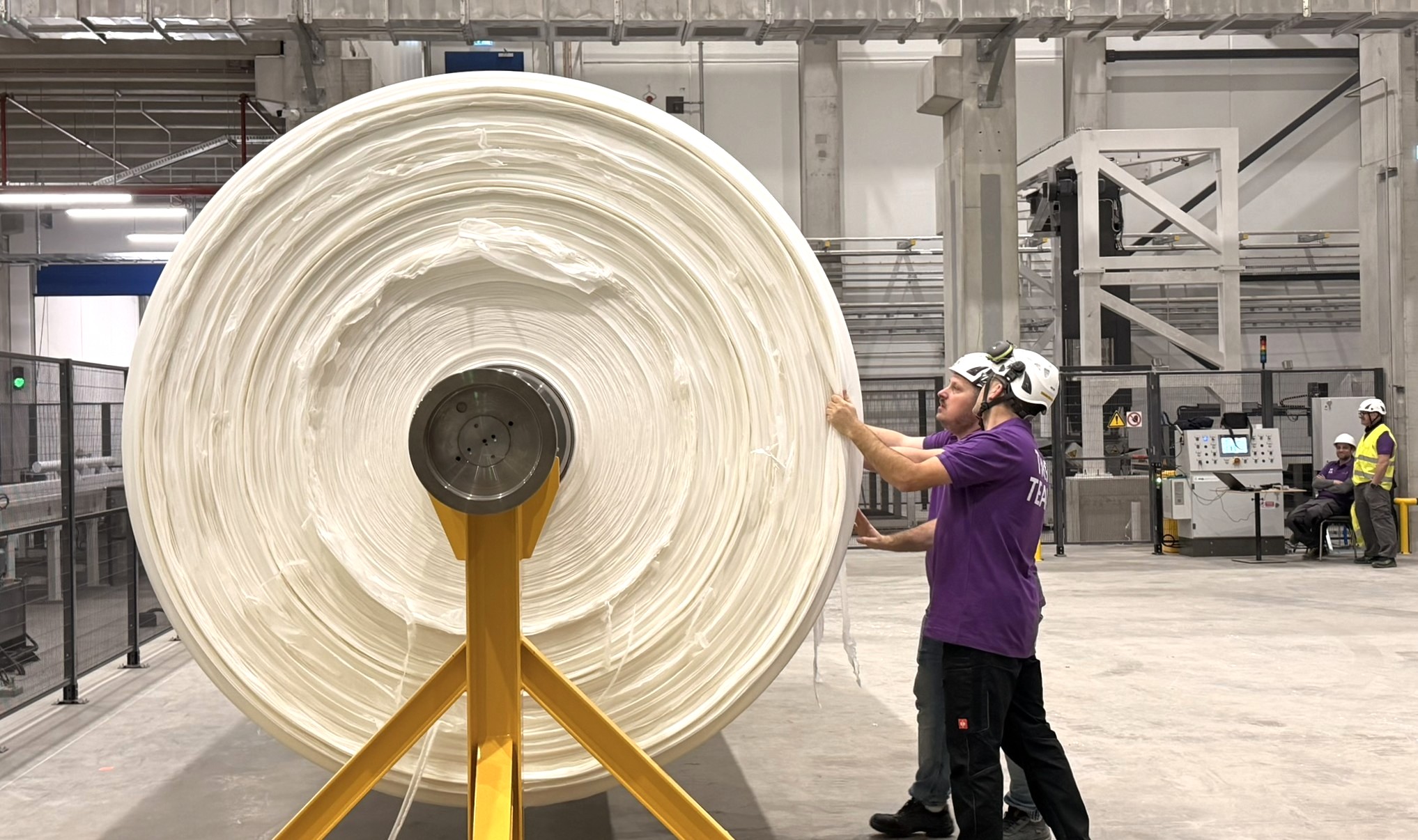 Nowa maszyna papiernicza – Velvet CARE zwiększa moce wytwórcze o 40 %