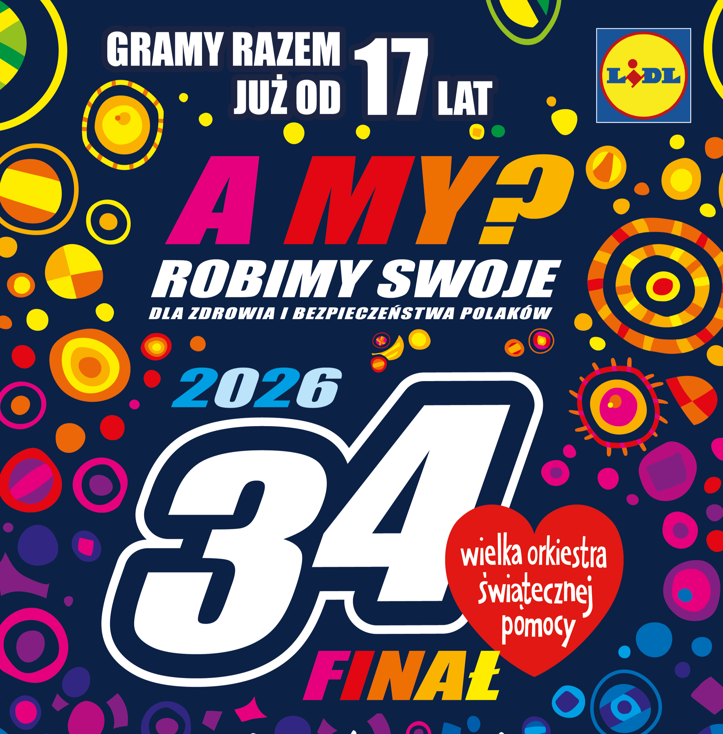 Lidl Polska i klienci sieci przekazali ponad 4,3 mln zł na WOŚP