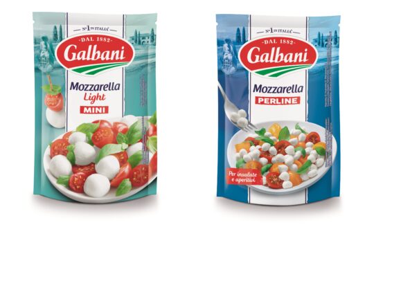 Mozzarella Perline i Mozzarella Mini Light od marki Galbani – produkty, które odpowiadają na trendy