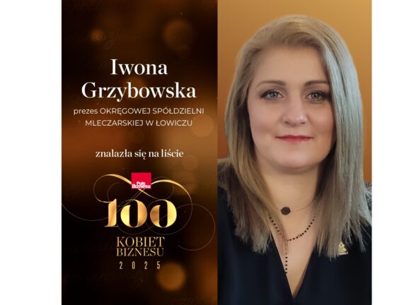 OSM Łowicz: Prezes Zarządu Iwona Grzybowska w gronie Setki Kobiet Biznesu