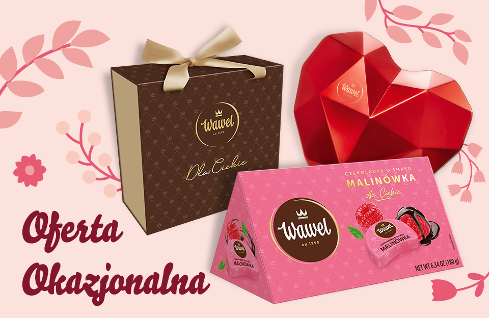Podaruj chwilę przyjemności – słodycze Wawel na wyjątkowe okazje