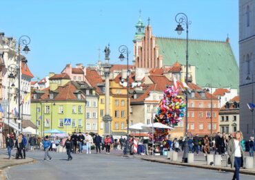 Turystyczna mapa Polski według GUS