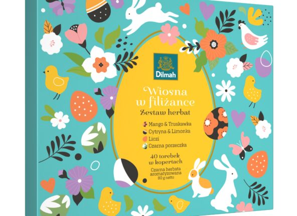 Wiosna w Filiżance – zestaw herbat Dilmah