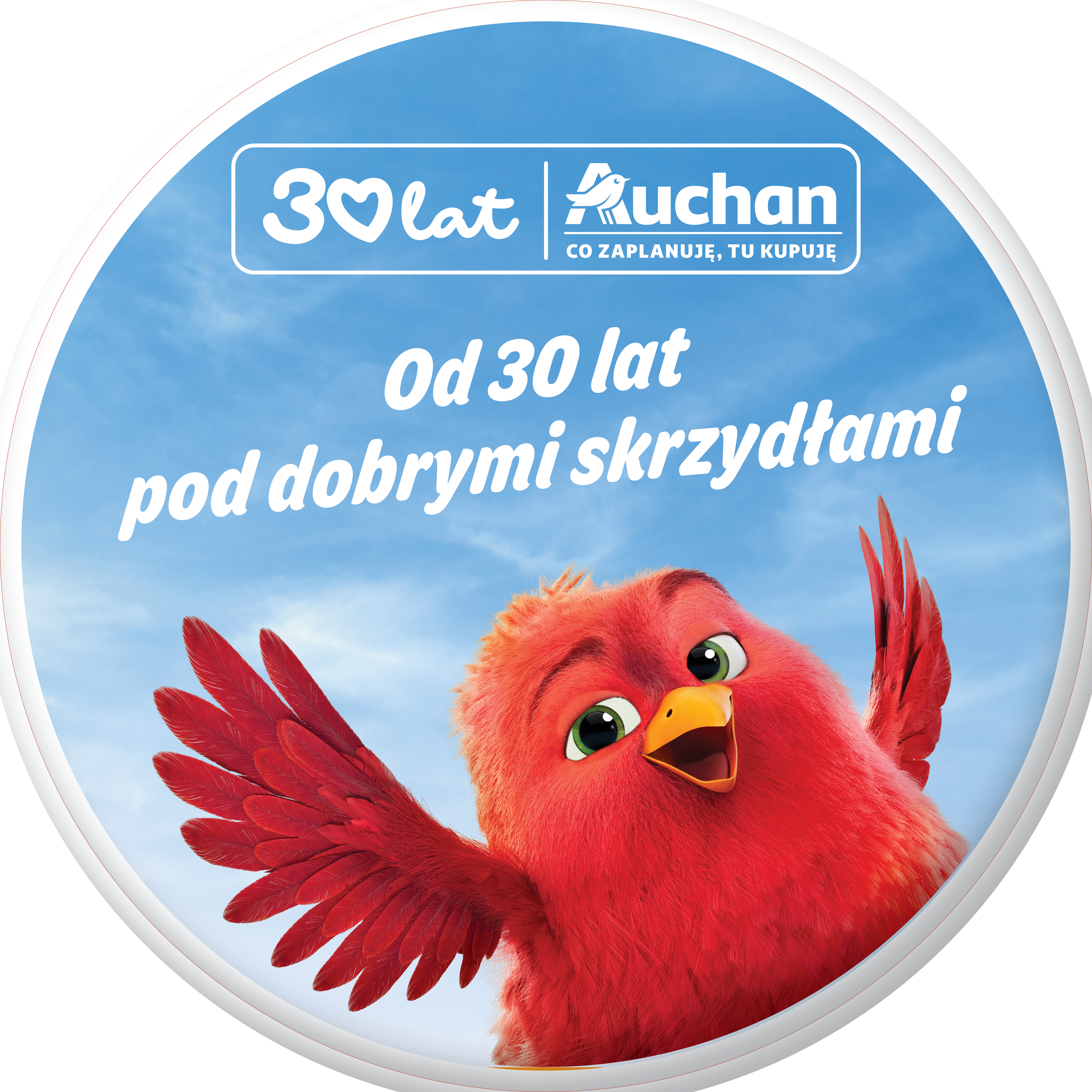 Auchan świętuje 30 lat w Polsce