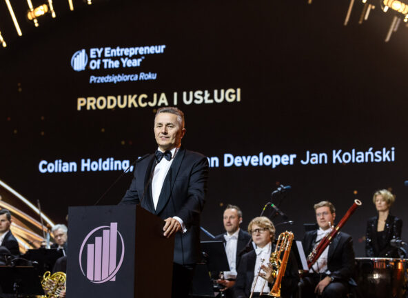 Jan Kolański laureatem konkursu Przedsiębiorca Roku EY