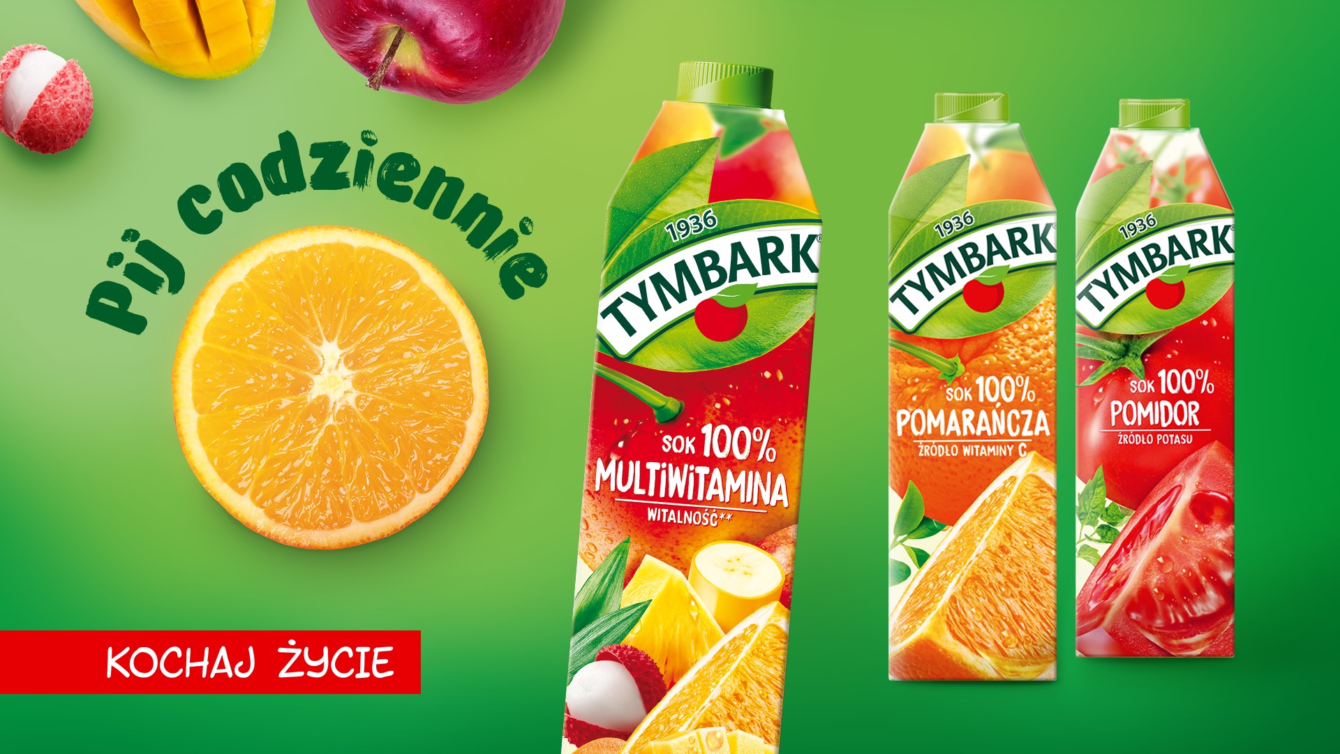 Soki Tymbark – pij codziennie