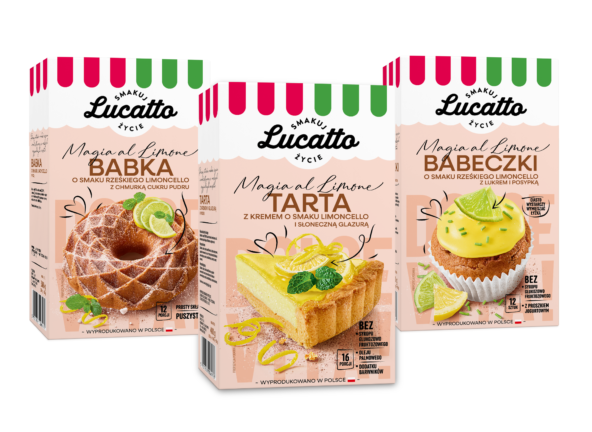 Wiosenna linia wypieków z nutą limoncello