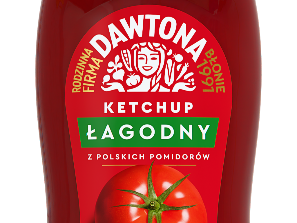 Pełny pomidorowy smak w nowej odsłonie: Dawtona odświeża linię ketchupów