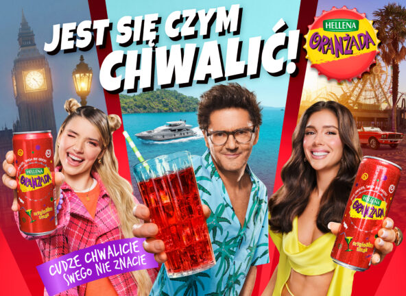 Oranżada Hellena startuje z nową kampanią pod hasłem: Jest się czym chwalić!