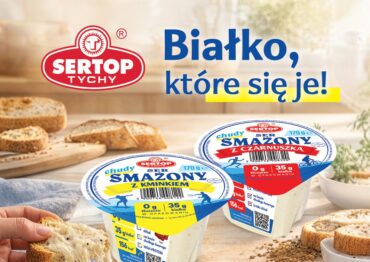 Sertop rozwija segment wysokobiałkowy w serach smażonych. Białko, które się je!