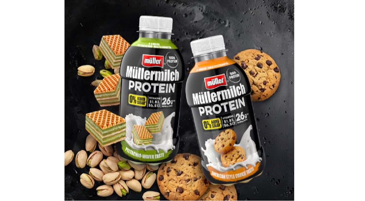 Rozszerzamy proteinową gamę Müllermilch!