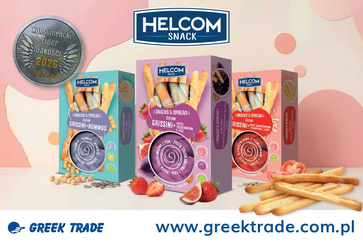 Zestawy Snack & Spread od Helcom Snack z tytułem Debiut Roku 2026
