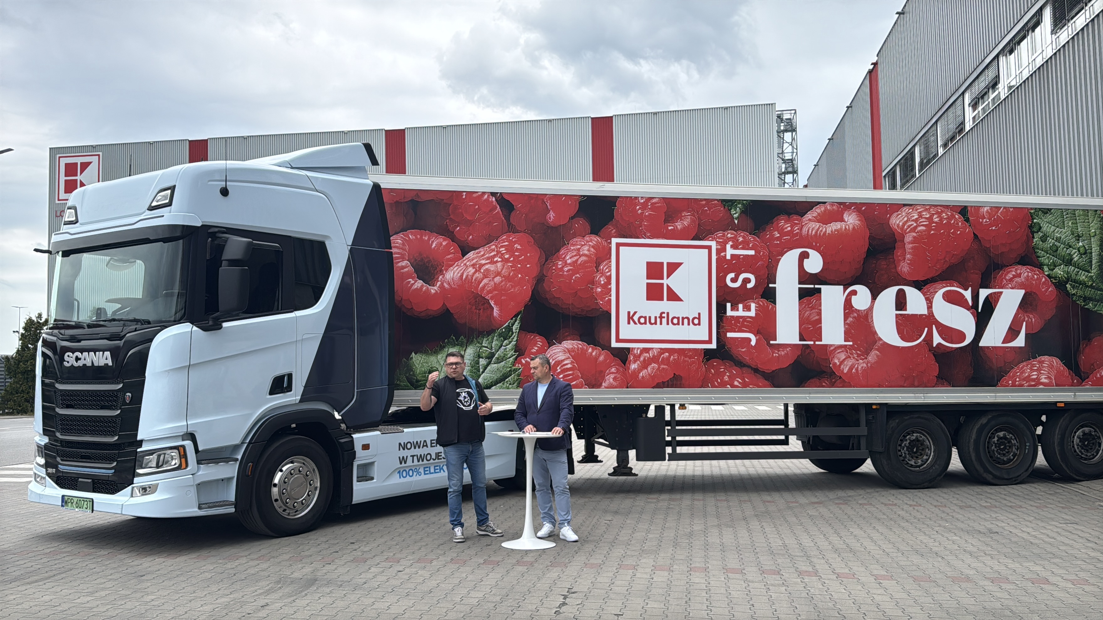 Zielona transformacja transportu. Kaufland rozwija zeroemisyjne dostawy