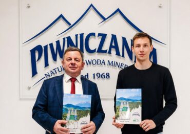 Kacper Tomasiak nowym ambasadorem marki Piwniczanka