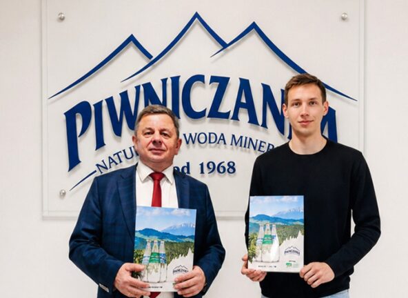 Kacper Tomasiak nowym ambasadorem marki Piwniczanka
