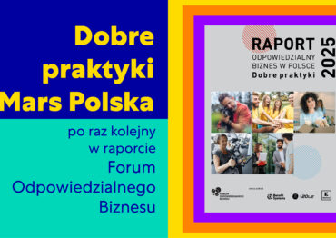 Inicjatywy Mars Polska docenione jako przykłady odpowiedzialnego biznesu