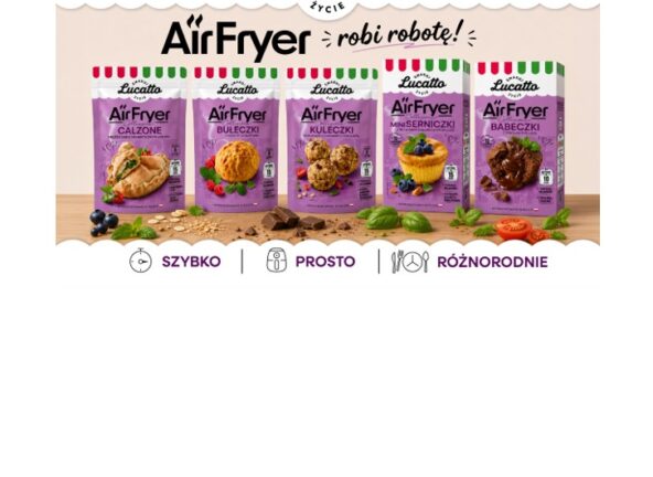 Lucatto Air Fryer – nowość na sezon letni, która odpowiada na potrzeby współczesnych konsumentów