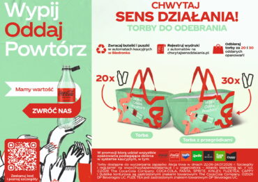 System Coca-Cola i Biedronka chcą ułatwić konsumentom przechowywanie butelek i puszek z kaucją